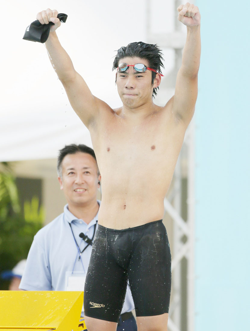 山口観弘 １８才水泳選手 | ノンケイケメン 男子 シ☆タ 画像 ゲイ
